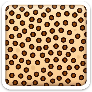 Leopard print love sticker