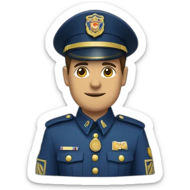 Gendarmerie nationale sticker