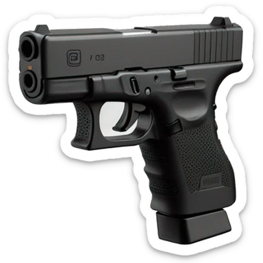 Glock 19 with a switch on it sticker