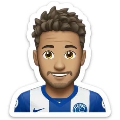 neymar al hilal sticker