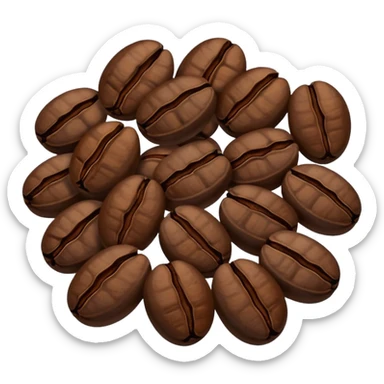 Coffee Beans sticker