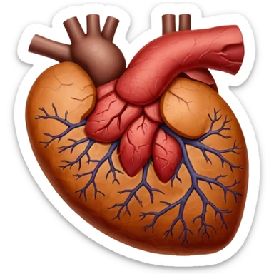 Liver original professional image sticker