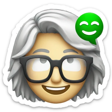 Check de verificado de WhatsApp sticker