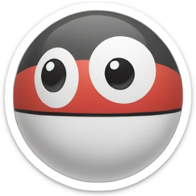 Poke-ball sticker