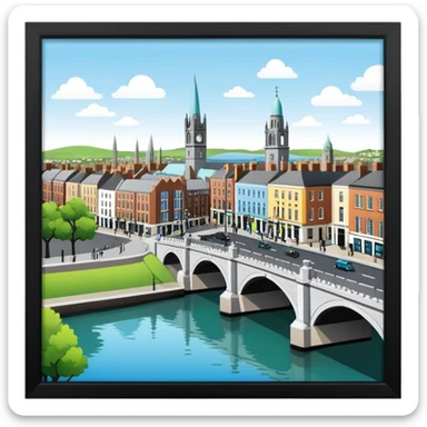 Dublin Ireland  sticker