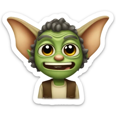 Jewish gremlin sticker