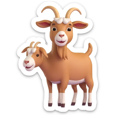 Goat sticker