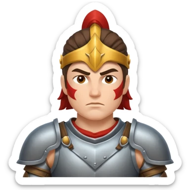 Warrior sticker