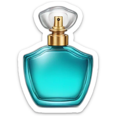 Bouteille de parfum sticker