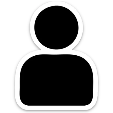 a person with no arms sticker