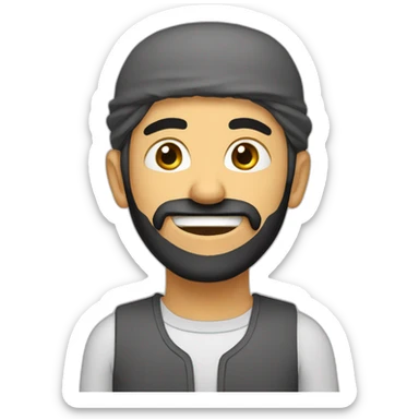 Arabe qui tire la langue sticker