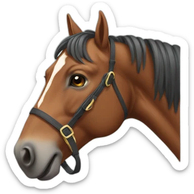 Horse sticker