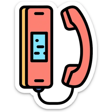 telephone sticker