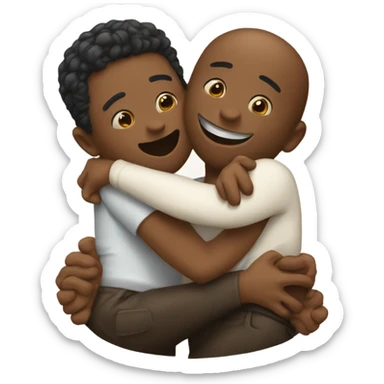 Hugs and kisses  sticker