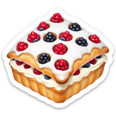Danish berry Pastries sticker