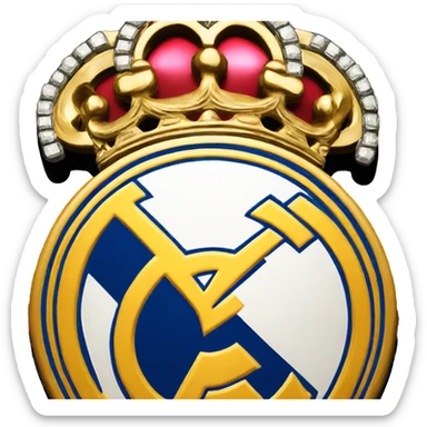 Real madrid escudo sticker