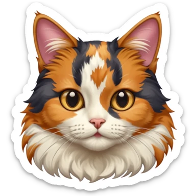 Dominican cat sticker