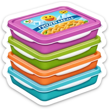 frozen meals

 sticker