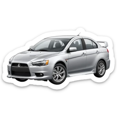 Митсубиси Лансер 9 sticker