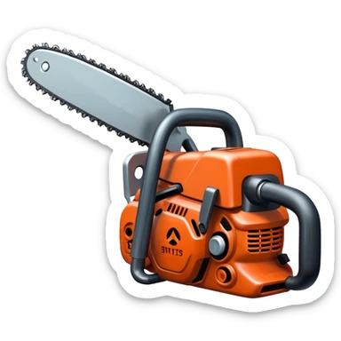 Chainsaw from texas chainsaw massacre sticker