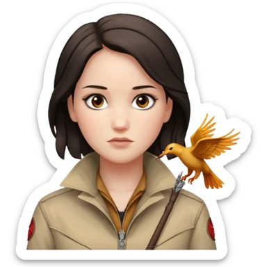 Los juegos del hambre sticker