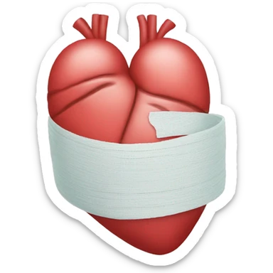 bandaged heart emoji sticker