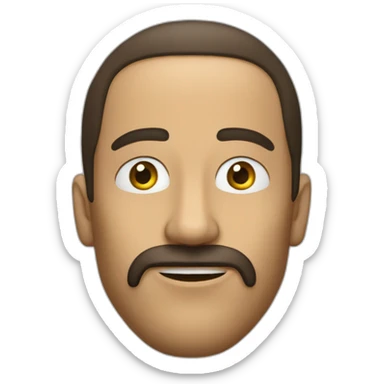 Ja Joconde avec un doigt dans son nez sticker