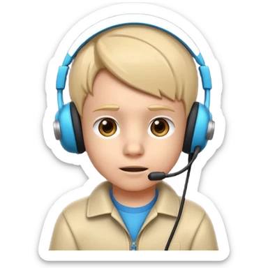 Retro Arcade Kid sticker