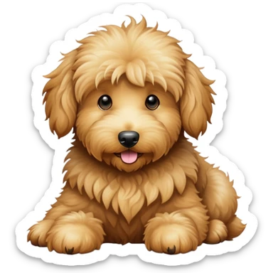 golden doodle sticker