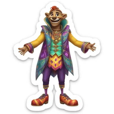 Jax from digital circus  sticker