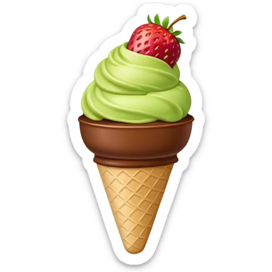 Gelato sticker