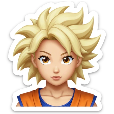 Dragón ball Diana  sticker