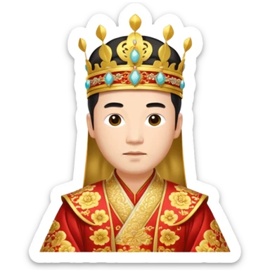 A Chinese princes sticker
