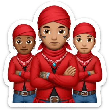 Norteño gang sticker