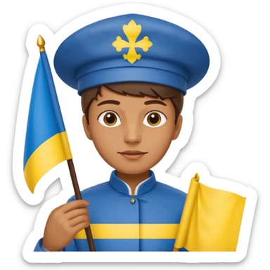 turkey ukraine flag sticker