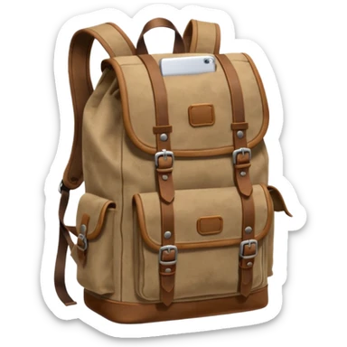 Traveller Backpack sticker