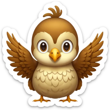 Una polilla sticker