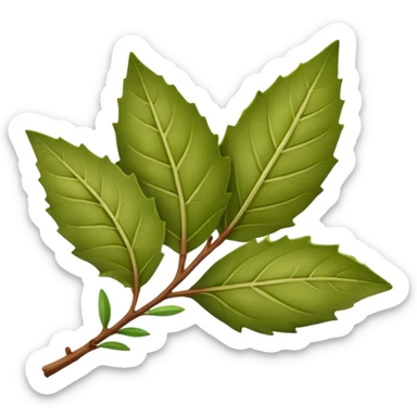 bay leaves sticker