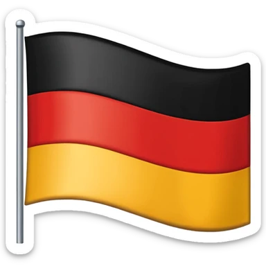 alemania bandera sticker