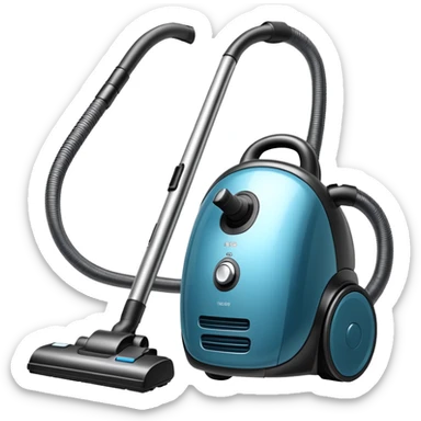 Vacuum cleaner sticker