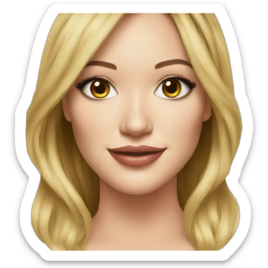 Hilary duff sticker