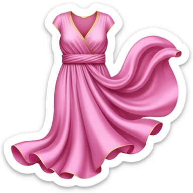 clothes pink sticker