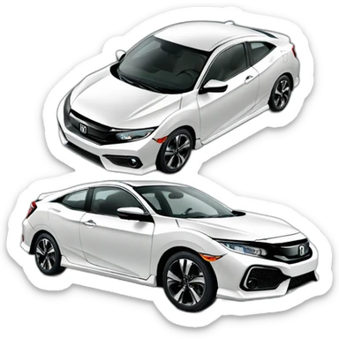 honda Civic 2016 sticker