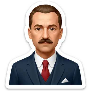 Mustafa kemal atatürk ve sovyetler birliği sticker