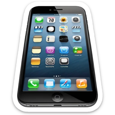 an iphone 16 plain with fron screen black sticker