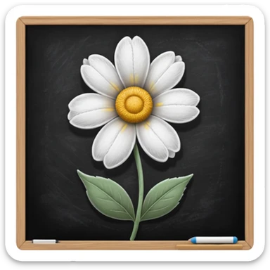 Chalk Drawing sticker