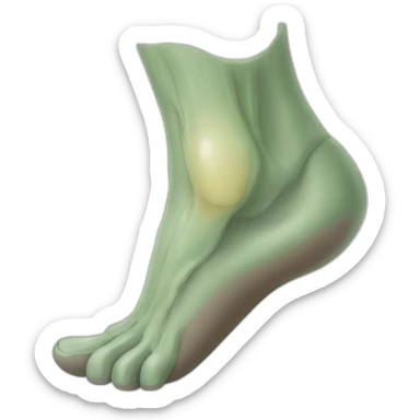 foot fungus sticker