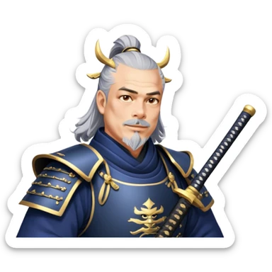 Samurai Strategist sticker