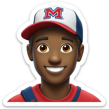 Ole miss cornel  sticker