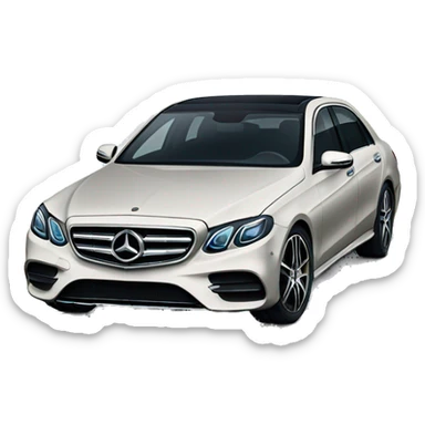 Mercedes benz E-class Sedan 2024 sticker